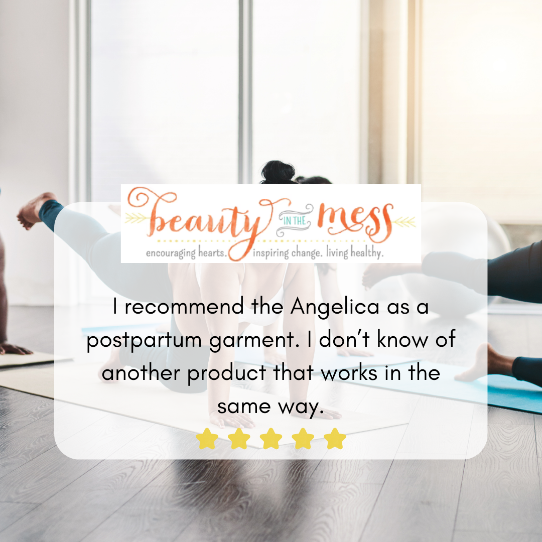 beauty in the mess angelica belly band for postpartum recovery