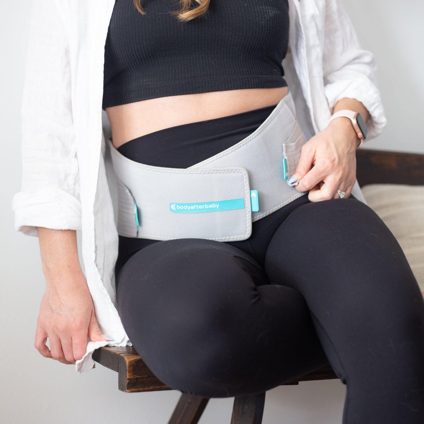 I didn't wear a postpartum girdle after my first two pregnancies. As most  of you know, I had surgery on my abdomen in 2022, because of