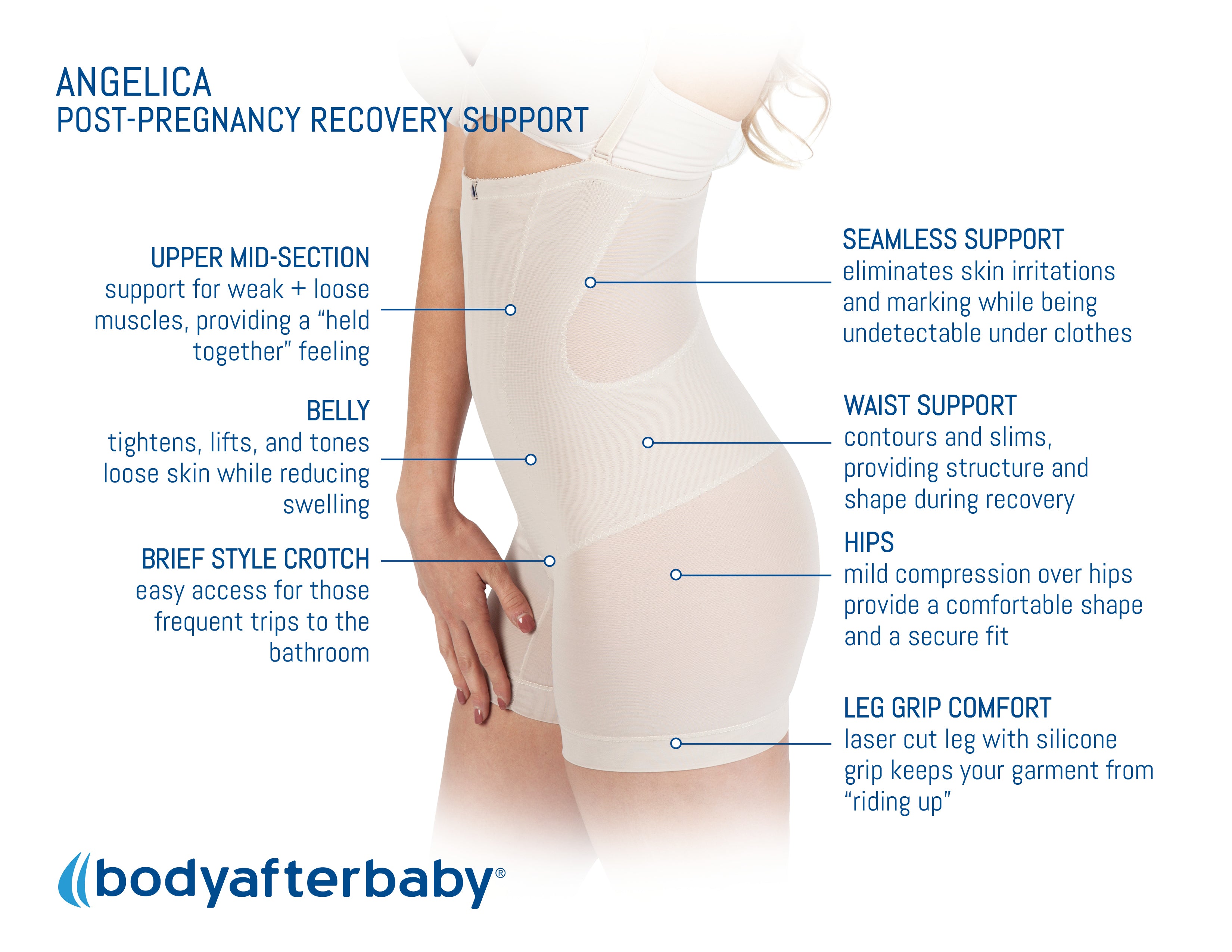 Angelica Natural Postpartum Recovery Garment by Body After Baby